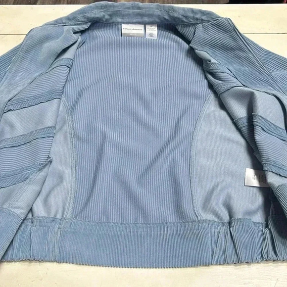 alfred dunner corduroy zip up jacket - Picture 5 of 10